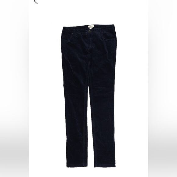 Yerse Deep blue velvet skinny pants, NWT size small or T1 - Picture 2 of 10